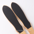 Foot File Double Sided foot spa pedicure wood foot file Manufactory